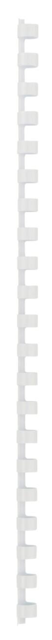 Reliures à anneaux Plastique Office Depot Blanc 10 mm 65 Feuilles A4 100 Unités
