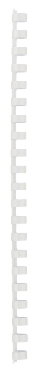 Reliures à anneaux Plastique Office Depot Blanc 12 mm 95 Feuilles A4 100 Unités