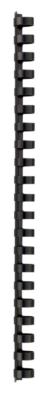 Reliures à anneaux Plastique Office Depot Noir 16 mm 145 Feuilles A4 100 Unités