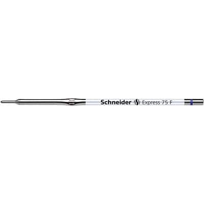 Recharge pour stylo à bille Schneider Express 75 Pointe fine Bleu 10 unités