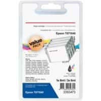 Cartouche jet d'encre Viking Compatible Epson T0715 Noir et 3 Couleurs C13T07154010 4 Unités