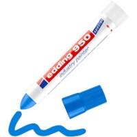 Marqueur spécial industrie edding 950 - Pointe ogive Extra large - Bleu