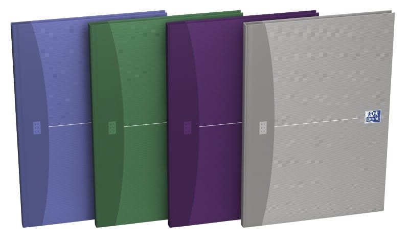 Cahier OXFORD Office Essentials A4 Assortiment Couverture rigide en carte Quadrillé 96 feuilles