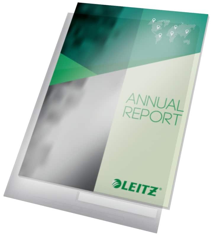 Pochette coin Leitz 4053 A4 Transparent PVC (Polychlorure de vinyle) 200 microns