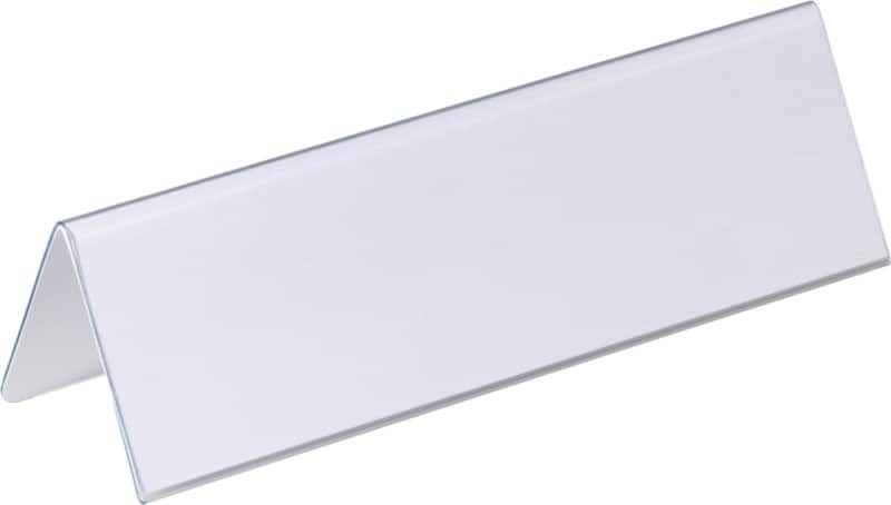Porte-nom DURABLE 805219 Transparent 25 unités