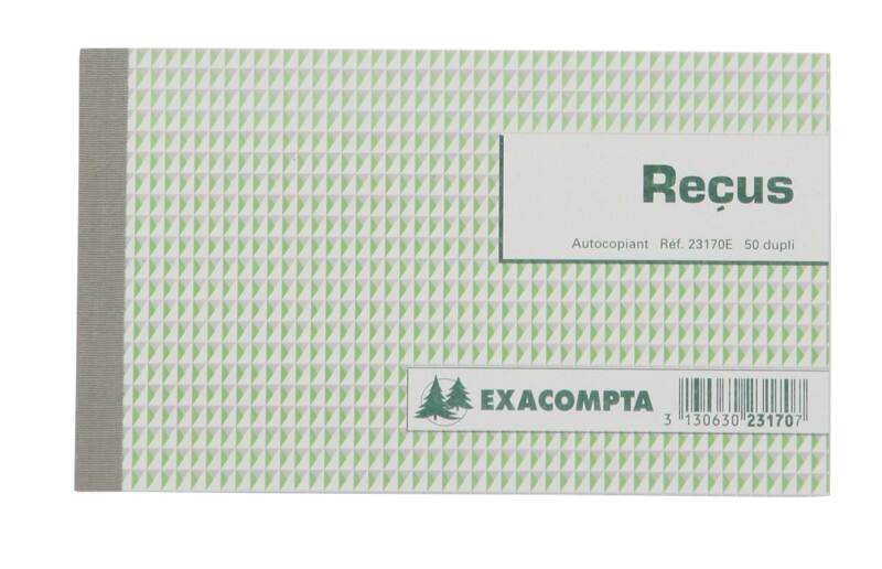Registre des livraisons Exacompta Blanc 18 x 10,5 cm 25 feuilles