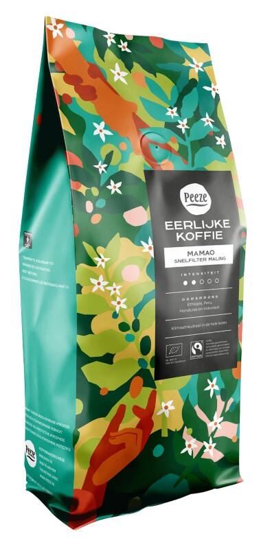 Café moulu PEEZE Mamao-Snelfilter Maling 1 kg