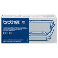 Cartouche jet d'encre Brother PC75B Noir