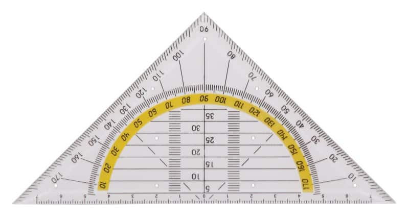 Equerre géométrique Viking Plastique 16 cm