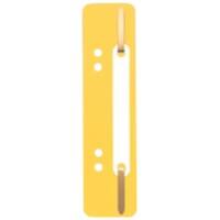 Relieurs de documents polypropylène 3,4 x 15 cm 100 unités Jaune