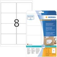 Étiquettes repositionnables HERMA 10018 Blanc Rectangulaires 200 Étiquettes par paquet