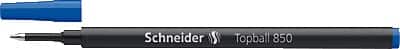 Recharge pour stylo roller Schneider TopBall 850 0,5 mm Fin Conique Bleu