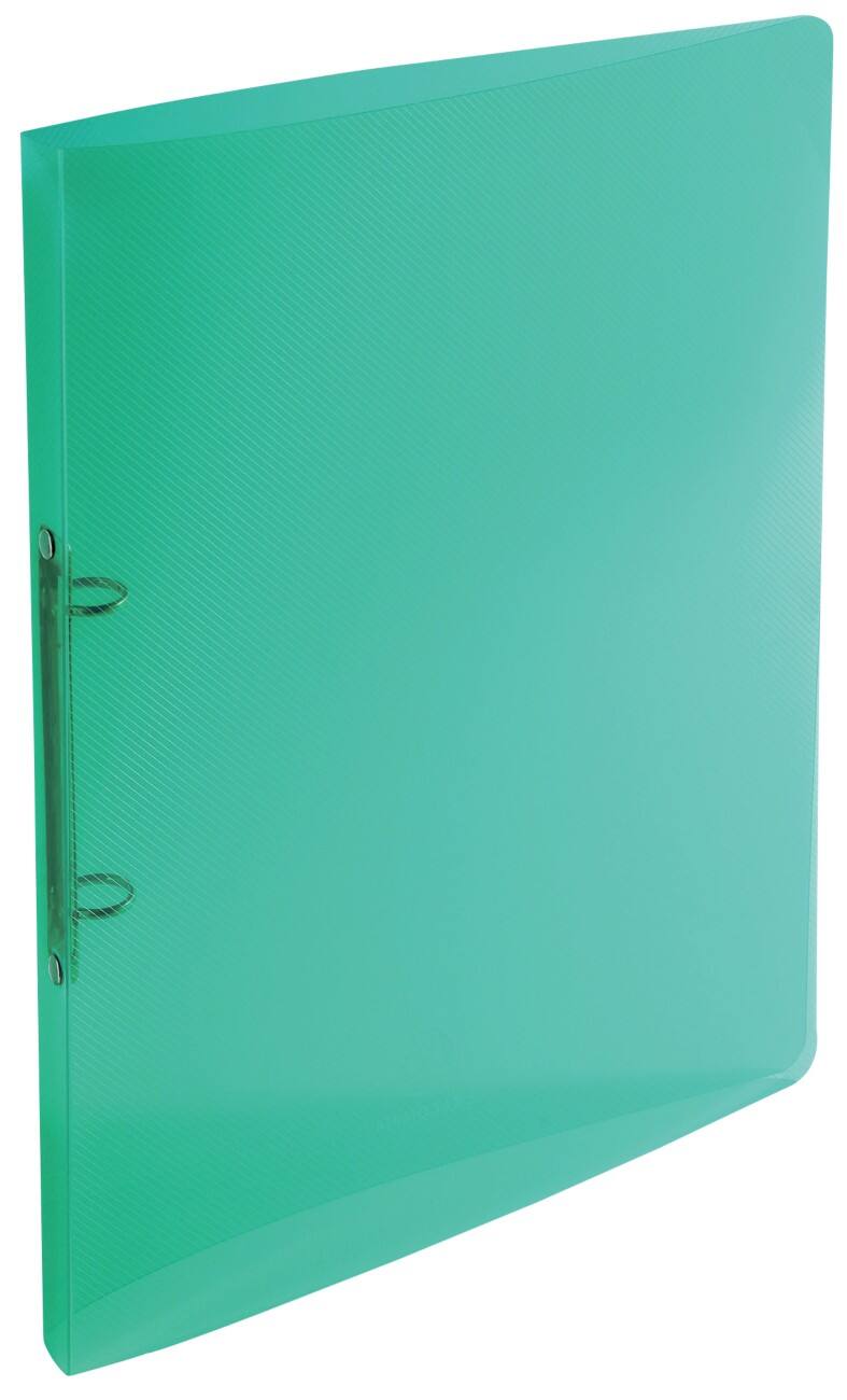 Classeur à anneaux Exacompta 2 anneaux 15 mm Polypropylène A4 Vert