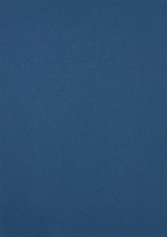 Couverture pour reliure GBC LeatherGrain A4 250 g/m² Cuir grainé Bleu 100 Unités