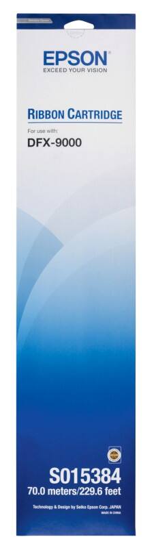 Ruban d'impression Epson C13S015384 Noir