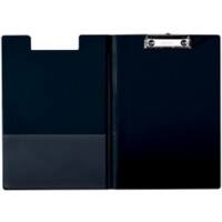 Porte-bloc à rabat Leitz 3960 noir A4 29,7 x 21 cm en carton, polypropylène