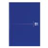 Cahier rembordé OXFORD Office Essentials A5 Bleu Couverture en carte Quadrillé 96 feuilles