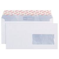 Enveloppes Elco Premium Avec fenêtre C6/5 229 (l) x 114 (h) mm Bande adhésive Blanc 100 g/m² 500 Unités