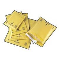 Enveloppes professionnelles Mail Lite C/0 Doré Sans Fenêtre 150 (L) x 210 (H) mm Bande adhésive 10 Unités