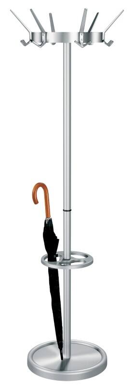 Portemanteau Kerkmann Public 6 Crochets Argenté