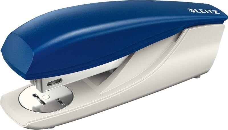 Agrafeuse Leitz NeXXt 5500 demi bande bleu 30 feuilles 24/6, 26/6 métal, plastique