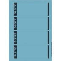 Étiquette adhésive pour dos de classeur Leitz 1685 A4 Bleu 6,15 x 19,2 cm 25 Feuilles de 4 Étiquettes