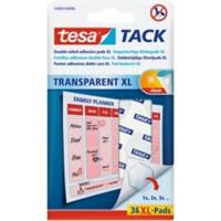 Pastilles adhésives tesa Transparent 84 g 36 Unités