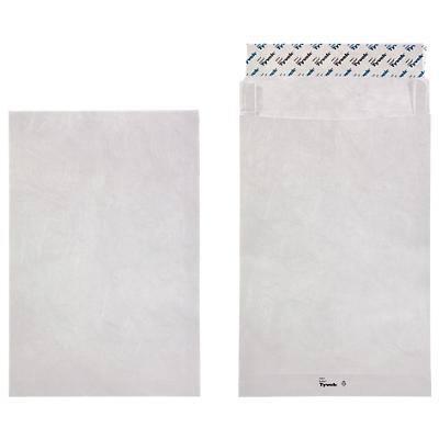 Enveloppes à soufflet Tyvek C4 55 g/m² Blanc Sans Fenêtre Bande adhésive 229 x 324 mm 100 Unités