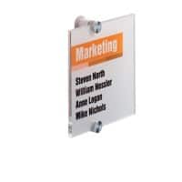 DURABLE Crystal Sign 10,5 x 10,5 cm Crystal Sign