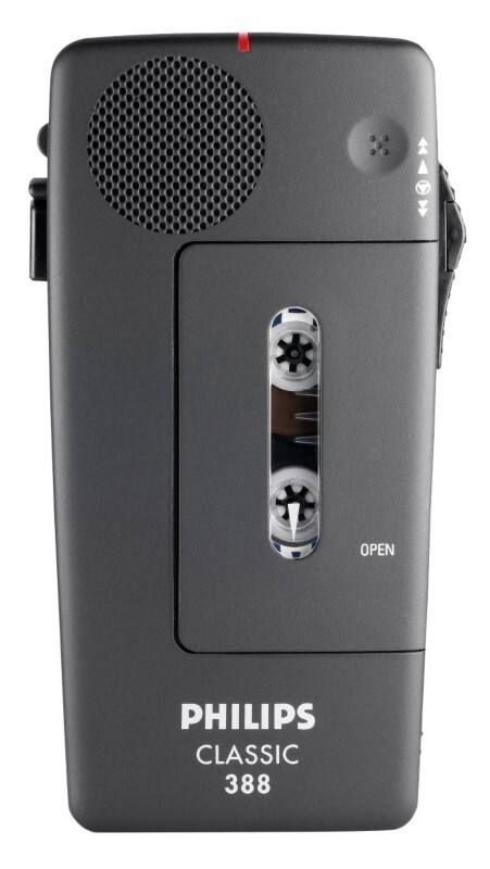 Enregistreur vocal Philips LFH388 Noir  