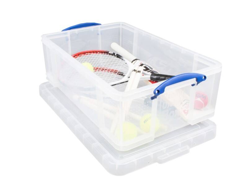 Boîte de rangement Really Useful Box Plastique 50 L Transparent 71 x 44 x 23 cm