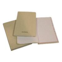 Cahier relié AURORA Index A-Z Crème Quadrillé 5 x 5 mm 60 g/m²