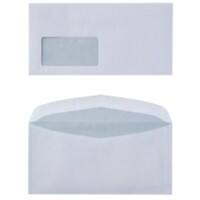 Enveloppes Viking Avec fenêtre C6/5 229 (l) x 114 (h) mm Gommé Blanc 80 g/m2 1 000 unités