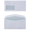 Enveloppes Niceday Avec fenêtre C6/5 229 (l) x 114 (h) mm Gommée Blanc 80 g/m² 1 000 Unités