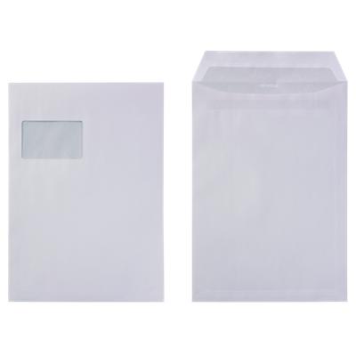 Enveloppes Niceday C4 90 g/m² Blanc Avec Fenêtre Autocollante 250 Unités