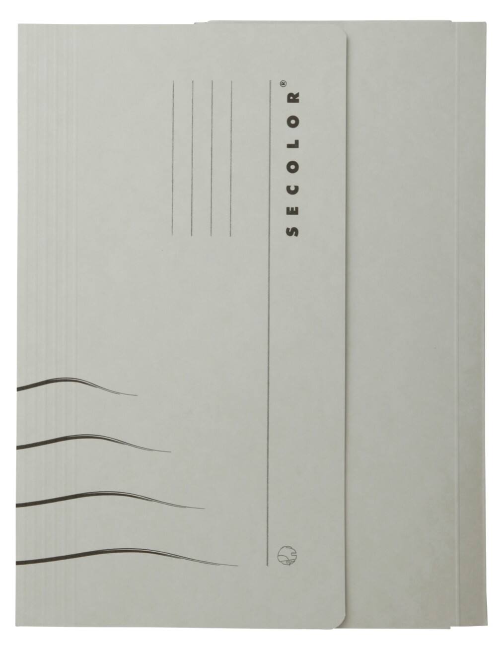 Farde à rabats Jalema Secolor A4 Gris Carton 31 x 23 cm