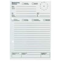 Bloc-notes de réunion Ursus Blanc Ligné Perforé A5 14,8 x 21 cm 60 g/m² 80 Feuilles