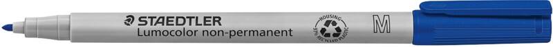 Marqueur OHP/DVD STAEDTLER Lumocolor 315 Moyenne Ogive 1 mm Bleu 10 Unités