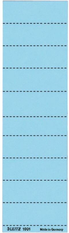 Étiquettes dossiers suspendus Leitz Alpha Carton Bleu 6 x 2,1 cm Alpha 100 Unités