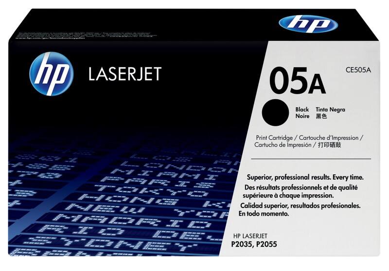 Toner HP 05A D'origine CE505A Noir