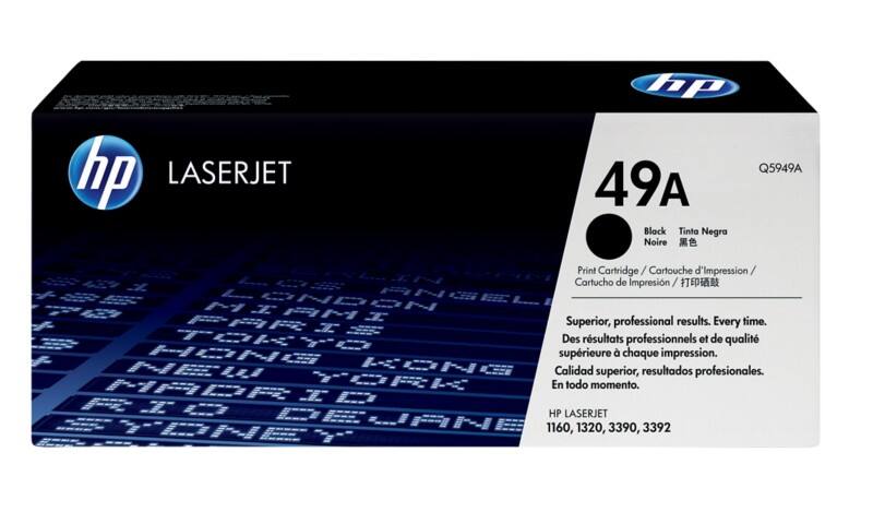 Toner HP 49A D'origine Q5949A Noir