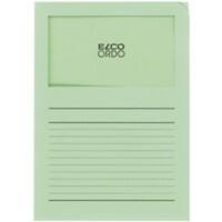 Elco Ordo Classico Farde à bord décalé A4 Vert Papier 120 g/m² 100 Unités