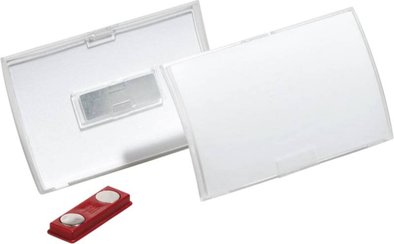 Badge nominatif DURABLE Magnétique 821219 7,5 x 4 cm 10 unités