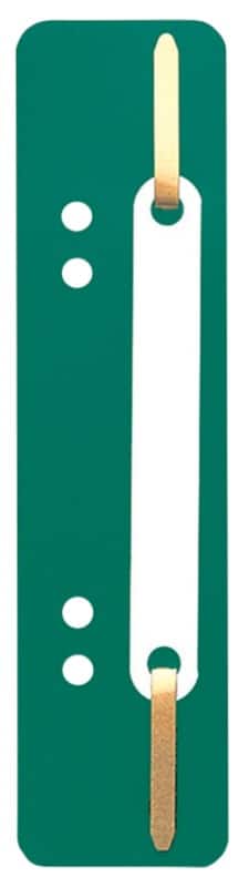 Relieurs de documents polypropylène 3,4 x 15 cm 100 unités Vert Foncé