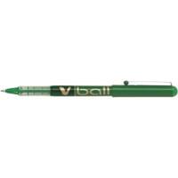 Stylo roller Pilot V-Ball V-Ball Non rétractable Vert 0,4 mm Moyen Conique