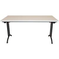 Table pliante Realspace Standard Gris clair 180 x 80 x 75 cm