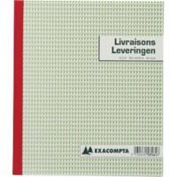 Formulaire de livraisons (bilingue) Exacompta Blanc Spécial 18 x 1 x 21 cm 25 Feuilles