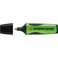 Surligneur STABILO Boss Executive Vert Pointe large Biseautée 2 - 5 mm Non rechargeable