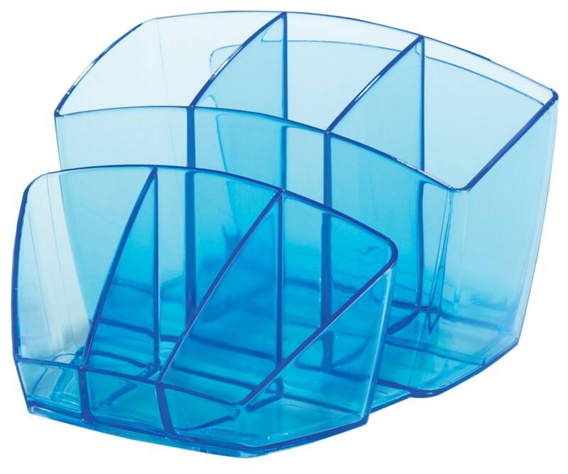Organiseur de bureau CEP 1005800741 Polystyrène Bleu 15,8 x 14,3 x 9,3 cm