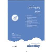 Cadre photo Niceday Transparent 700 x 500 mm 2 unités